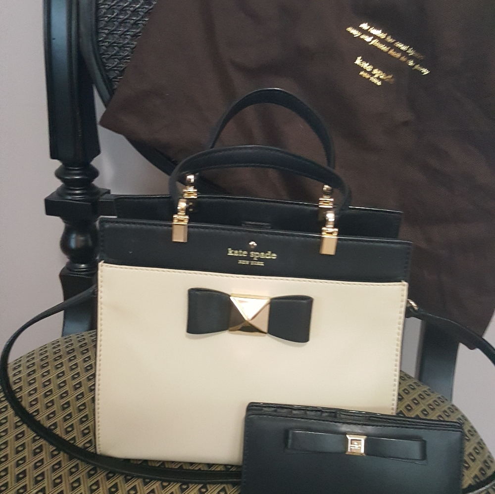 Kate Spade Fulton handbag with wallet